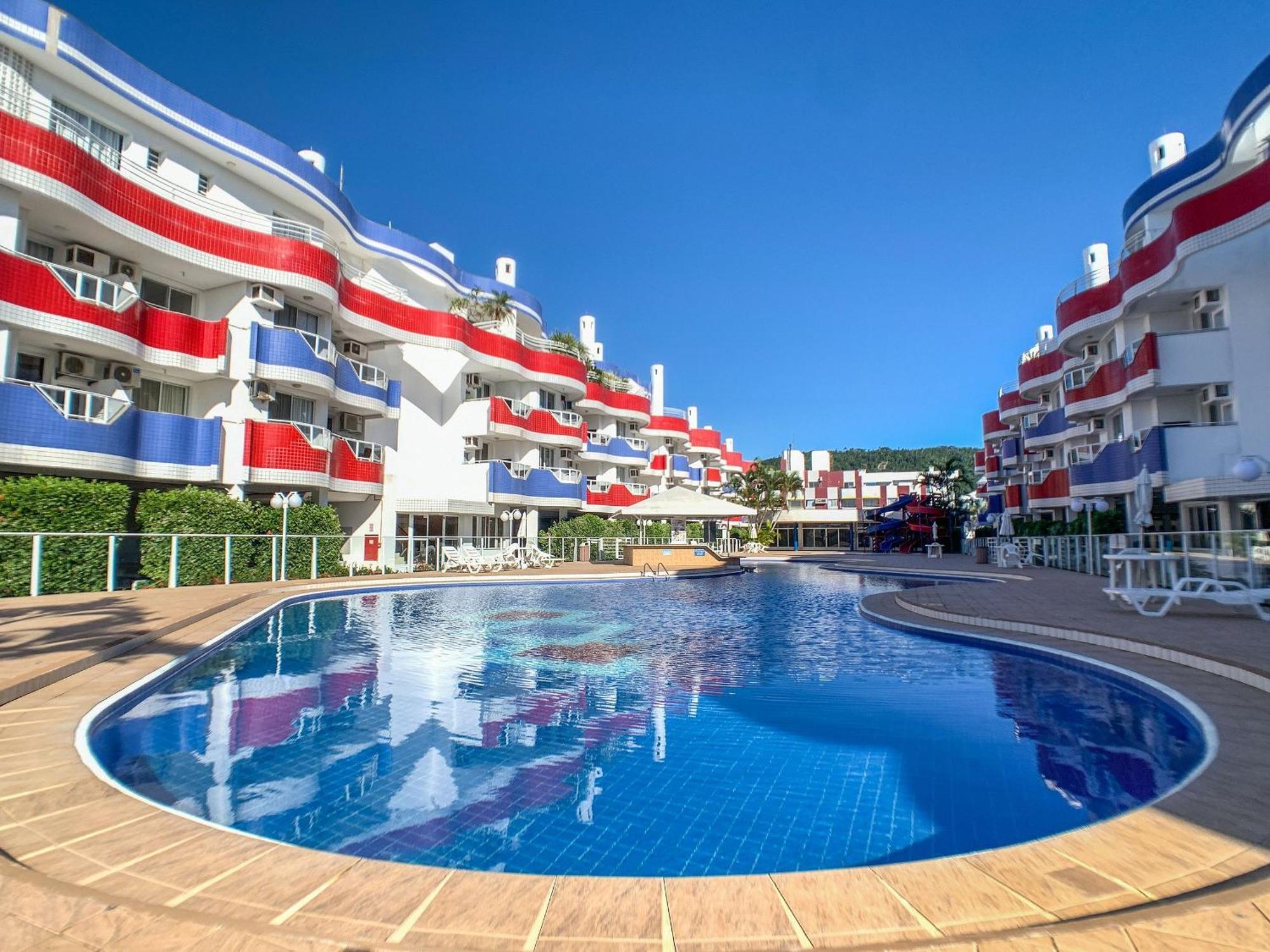 Maravilhoso Apto Com Vista Mar E Piscina-Hb03F Флоріанополіс Екстер'єр фото