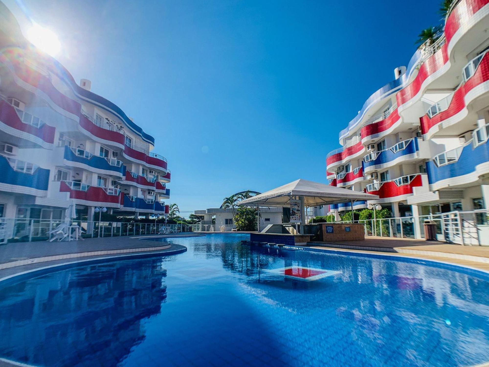 Maravilhoso Apto Com Vista Mar E Piscina-Hb03F Флоріанополіс Екстер'єр фото